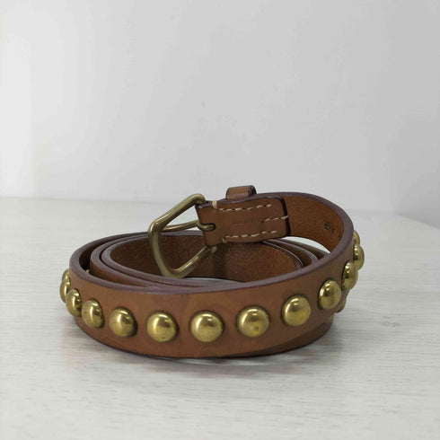 ジェイアンドエムデヴィッドソン J&M Davidson イタリア製 スタッズデザインベルト メンズ  32/80