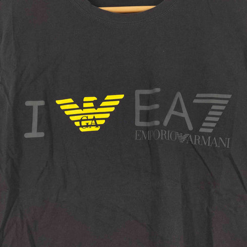 エンポリオアルマーニイーエーセブン EMPORIO ARMANI EA7 ロゴプリント S/S Tシャツ メンズ