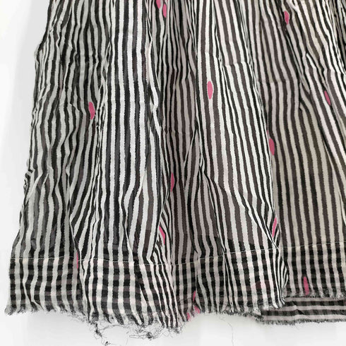イザベルマランエトワール ISABEL MARANT ETOILE インド製 ストライプ ノースリーブ ミニワンピース レディース