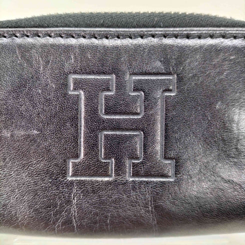 ヒロフ HIROFU イタリア製 Hロゴ コインケース メンズ