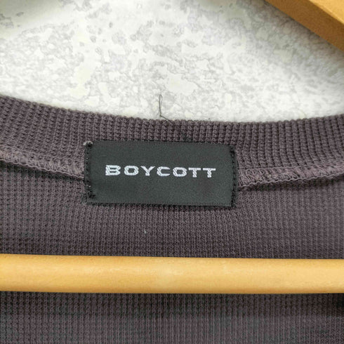 ボイコット BOYCOTT HYPE UP VネックTシャツ メンズ JPN:2