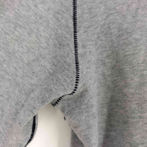 ギャップ Gap 00s OLD GAP オールドギャップ チェックワッペン ステッチデザイン クルーネック Tシャツ メンズ import:S