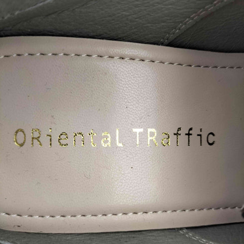 オリエンタルトラフィック ORiental TRaffic タンクソールレースアップパンプス レディース JPN:36