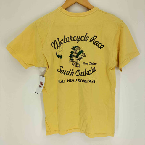 ザフラットヘッド the flat head インディアン両面プリント S/S Tシャツ レディース JPN:38