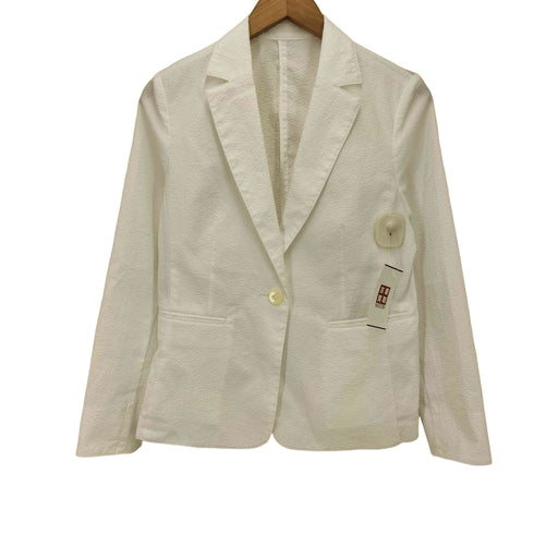 ノーリーズ NOLLEY’S 23SS ウォッシャブルサッカーテーラージャケット レディース JPN:36