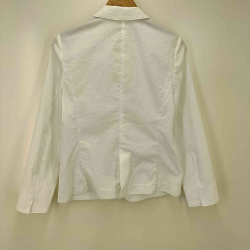 ノーリーズ NOLLEY’S 23SS ウォッシャブルサッカーテーラージャケット レディース JPN:36