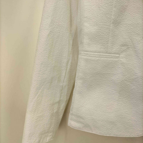 ノーリーズ NOLLEY’S 23SS ウォッシャブルサッカーテーラージャケット レディース JPN:36