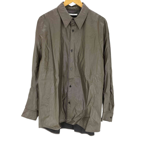 ヴェイン VEIN SYNTHETIC LEATHER L/S SHIRT メンズ 3
