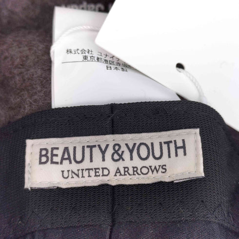 ビューティーアンドユースユナイテッドアローズ BEAUTY & YOUTH UNITED ARROWS ウール100 ベレー帽 メンズ FREE