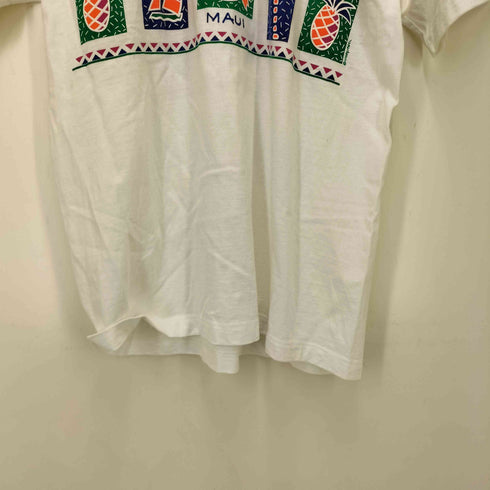 クレイジーシャツ CRAZY SHIRTS USA製 グラフィック プリント S/S クルーネック Tシャツ レディース import:S