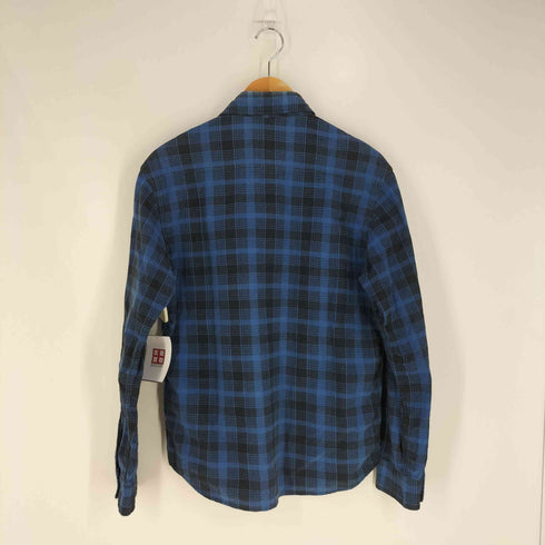 テンダーロイン TENDERLOIN T-PRINT FLANNEL CHECK SHT ロゴ チェーン刺繍 プリントチェック フランネルシャツ メンズ import:S