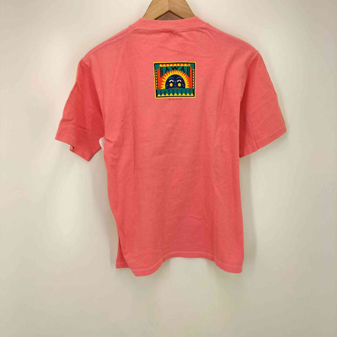 クレイジーシャツ CRAZY SHIRTS 80-90S USA製 グラフィック プリント S/S クルーネック Tシャツ シングルステッチ レディース import:S