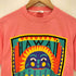 クレイジーシャツ CRAZY SHIRTS 80-90S USA製 グラフィック プリント S/S クルーネック Tシャツ シングルステッチ レディース import:S