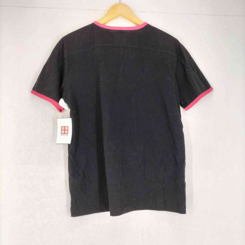 ピーピーエフエム PPFM スカルプリントリンガーTシャツ Y2K メンズ JPN:L
