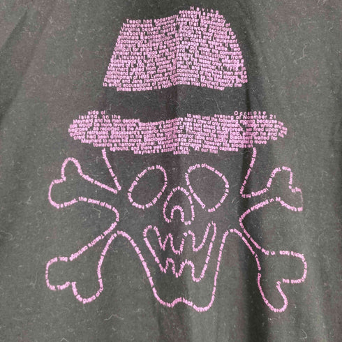 ピーピーエフエム PPFM スカルプリントリンガーTシャツ Y2K メンズ JPN:L