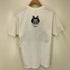 クレイジーシャツ CRAZY SHIRTS 90S USA製 クリバンキャット プリント S/S クルーネック Tシャツ シングルステッチ レディース import:S