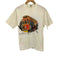 クレイジーシャツ CRAZY SHIRTS 90S USA製 クリバンキャット フラ プリント S/S クルーネック Tシャツ シングルステッチ レディース import:S