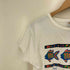 クレイジーシャツ CRAZY SHIRTS 90S USA製 グラフィック プリント S/S クルーネック Tシャツ レディース import:S