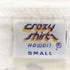 クレイジーシャツ CRAZY SHIRTS 90S USA製 グラフィック プリント S/S クルーネック Tシャツ レディース import:S