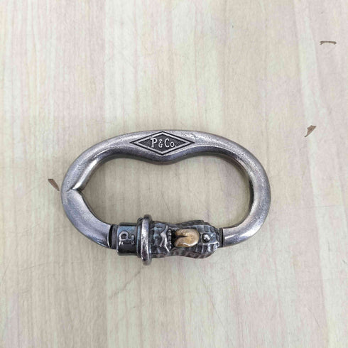 peanuts&co CARABINER BERO SILVER domestic メンズ
