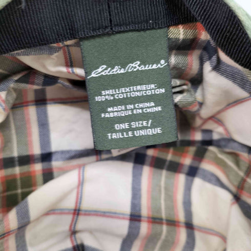 エディーバウアー Eddie Bauer 00S 緑タグ コットン ハンチングキャップ メンズ ONE SIZE