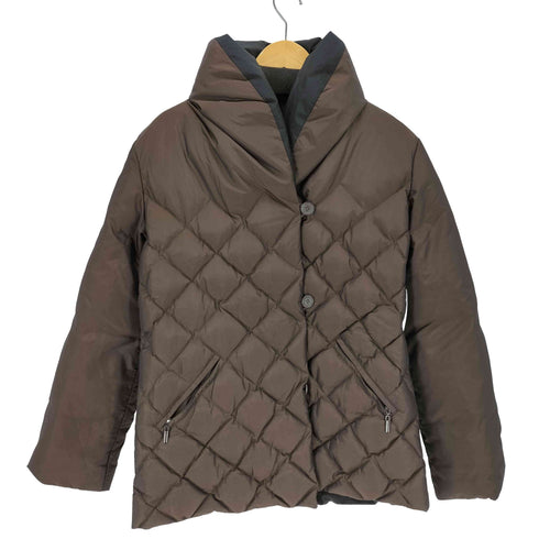 ザラ ZARA キルティング リバーシブルダウンジャケット レディース import:L