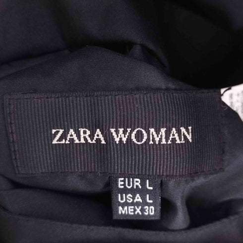 ザラ ZARA キルティング リバーシブルダウンジャケット レディース import:L