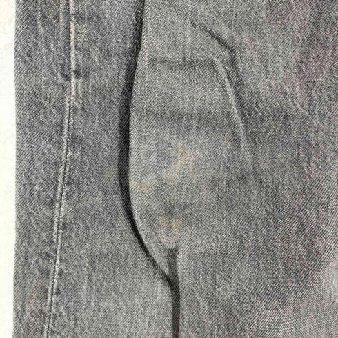 リーバイス Levis 501-0658 86年製 ボタン裏522 ボタンフライブラックデニム スカルデザイン メンズ W32L30