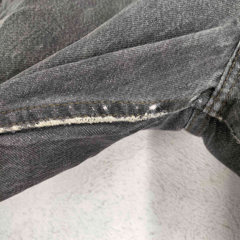 リーバイス Levis 501-0658 86年製 ボタン裏522 ボタンフライブラックデニム スカルデザイン メンズ W32L30