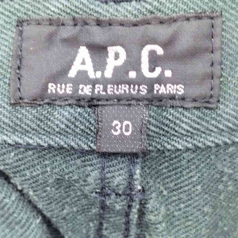 アーペーセー A.P.C. ririジップ テーパードデニムパンツ メンズ 30