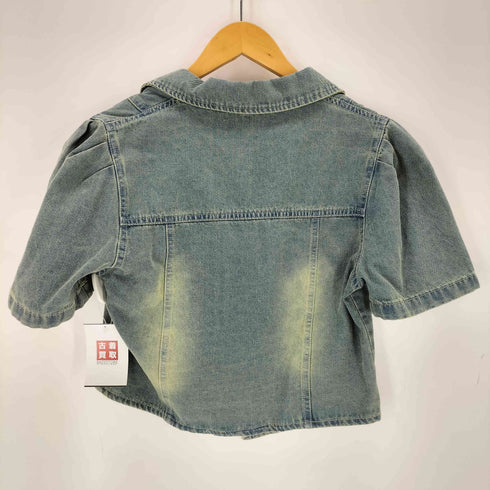 LA POMME petit ロープデニムシャツ レディース import:S