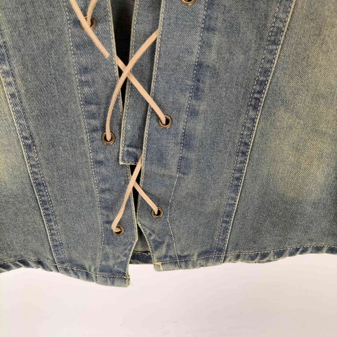 LA POMME petit ロープデニムシャツ レディース import:S