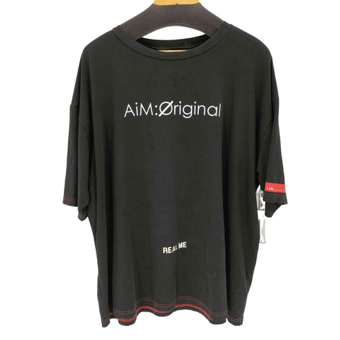 AiM:Øriginal R4G プリントクルーネックTシャツ レディース FREE