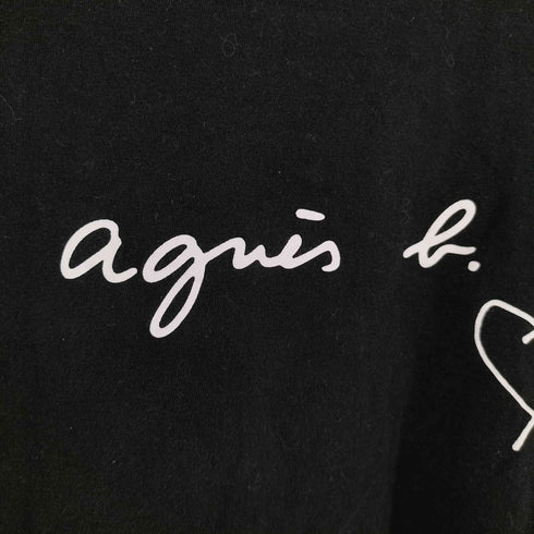 アニエスベー agnes b. ロゴプリント クルーネックTシャツ レディース 1