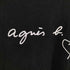 アニエスベー agnes b. ロゴプリント クルーネックTシャツ レディース 1