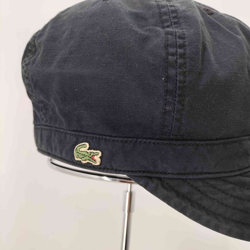 ラコステ LACOSTE リップストップ ワークキャップ レディース