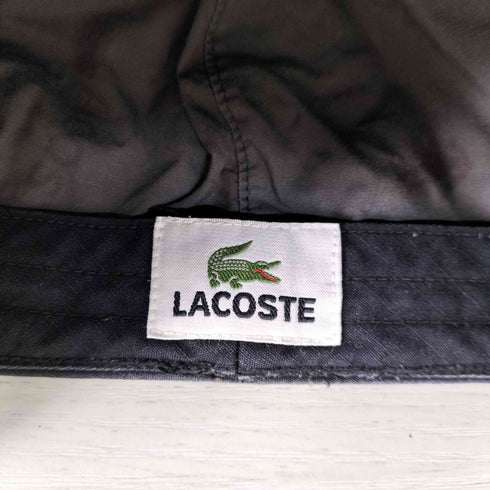 ラコステ LACOSTE リップストップ ワークキャップ レディース