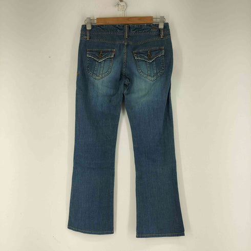 バーバリーブルーレーベル BURBERRY BLUE LABEL セミフレアデニムパンツ レディース 24