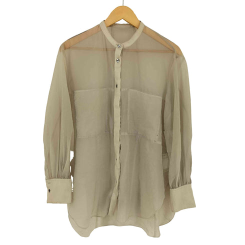 ステュディオスシティ STUDIOUS CITY オーガンジーシアーシャツ レディース FREE