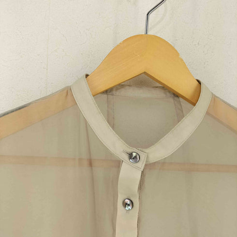 ステュディオスシティ STUDIOUS CITY オーガンジーシアーシャツ レディース FREE