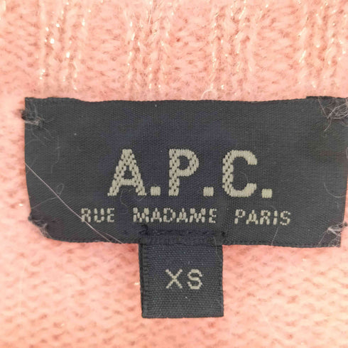 アーペーセー A.P.C. アンゴラ混ラメニットワンピース2990 レディース import:XS