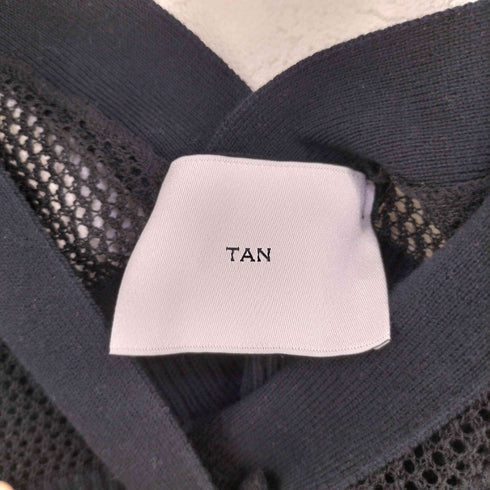 タン TAN ニットビスチェ レディース