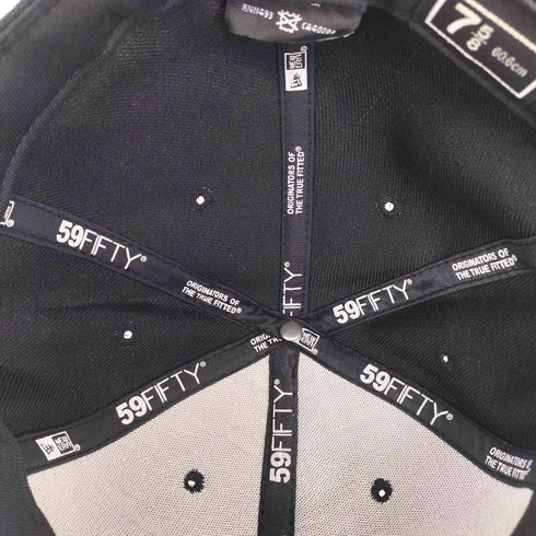 ディスイズイット DISSIZIT 59FIFTY ロゴ刺繍 ベースボールキャップ メンズ 7 5/8