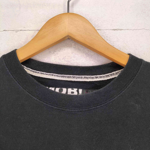 発泡プリントクルーネックTシャツ メンズ