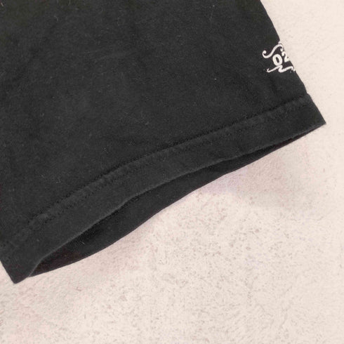 発泡プリントクルーネックTシャツ メンズ