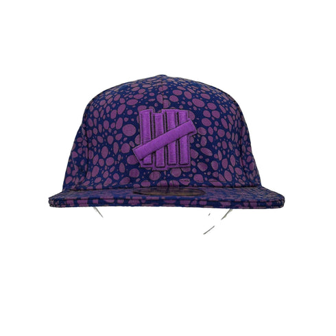 アンディフィーテッド UNDEFEATED 59FIFTY ロゴ刺繍 総柄 ベースボールキャップ メンズ