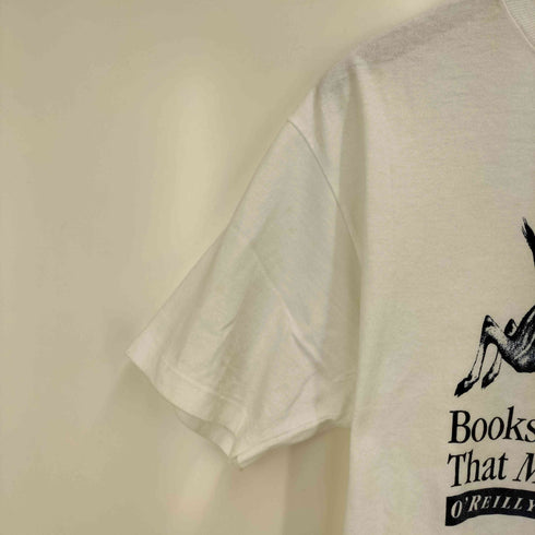 80-90S USA製 HANES BEEFY ボディ 企業 グラフィック プリント S/S クルーネック Tシャツ シングルステッチ メンズ import:M