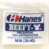 80-90S USA製 HANES BEEFY ボディ 企業 グラフィック プリント S/S クルーネック Tシャツ シングルステッチ メンズ import:M