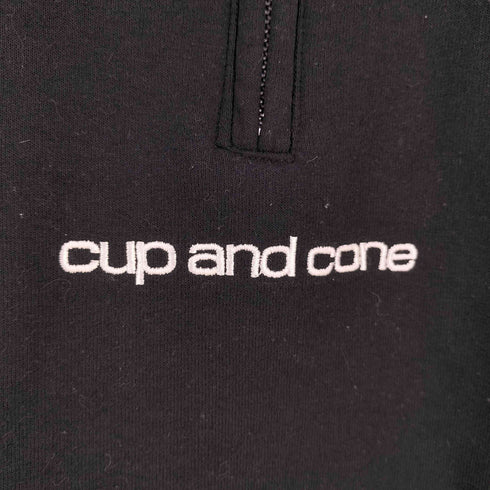 カップアンドコーン CUP AND CONE ハーフジップスウェット メンズ JPN:M