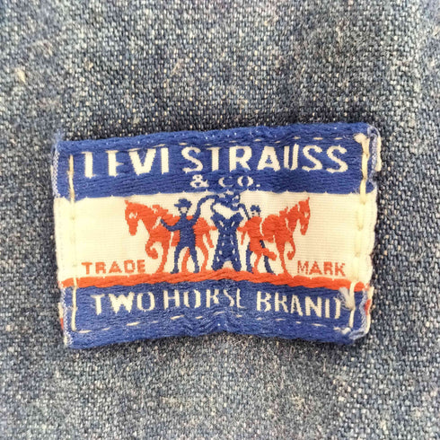リーバイス Levis 97年製 オレンジタブ デニムオーバーオール レディース